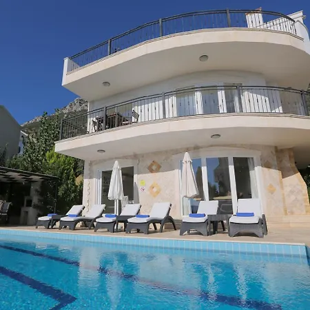 Sea View For 6 Persons In Kalkan Villa *